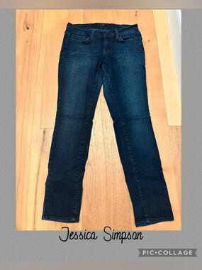 Jessica Simpson Women's Dark Blue Skinny Jeans